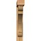 Ekena Millwork Olympic Block Rough Sawn Bracket w/ Offset Brace, Western Red Cedar, 6"W x 36"D x 36"H BKT0604X36X36OLY05RWR - alternate 4